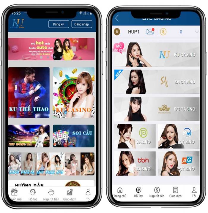 Đường link tải KU casino – Kubet – KU App cho điện thoại